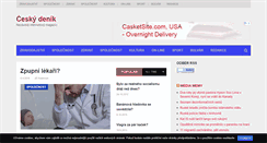 Desktop Screenshot of cesky-denik.cz